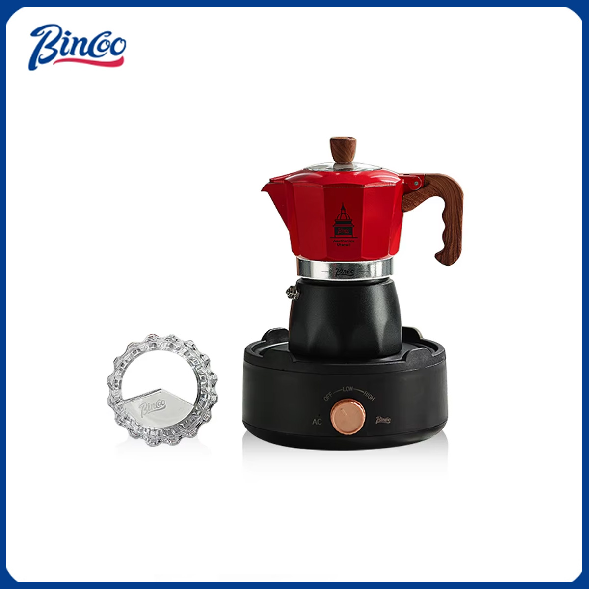 Coffee Tea Espresso - Ekspres do kawy Moka Bincoo z