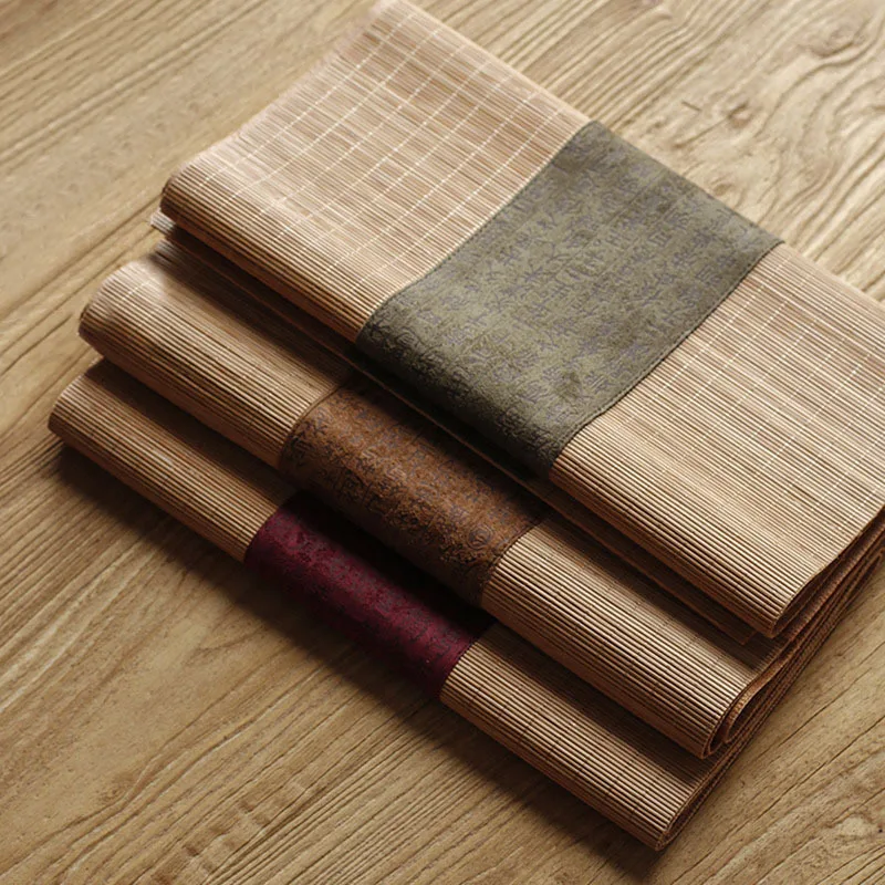 Bamboo Tea Tray - Mata do herbaty z bambusa, obrus