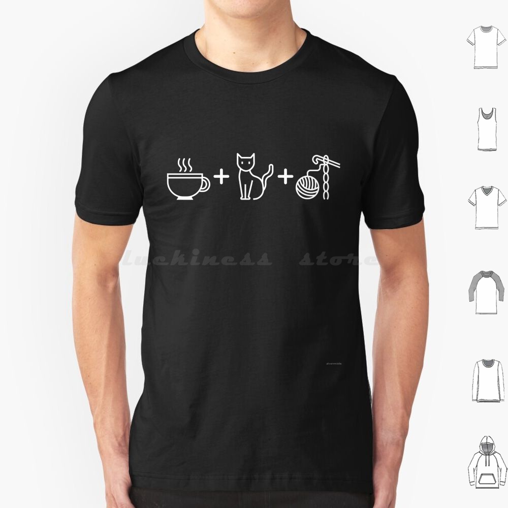 Coffee Tea Knits - Kawa, Koty i Szydełko - Czarna