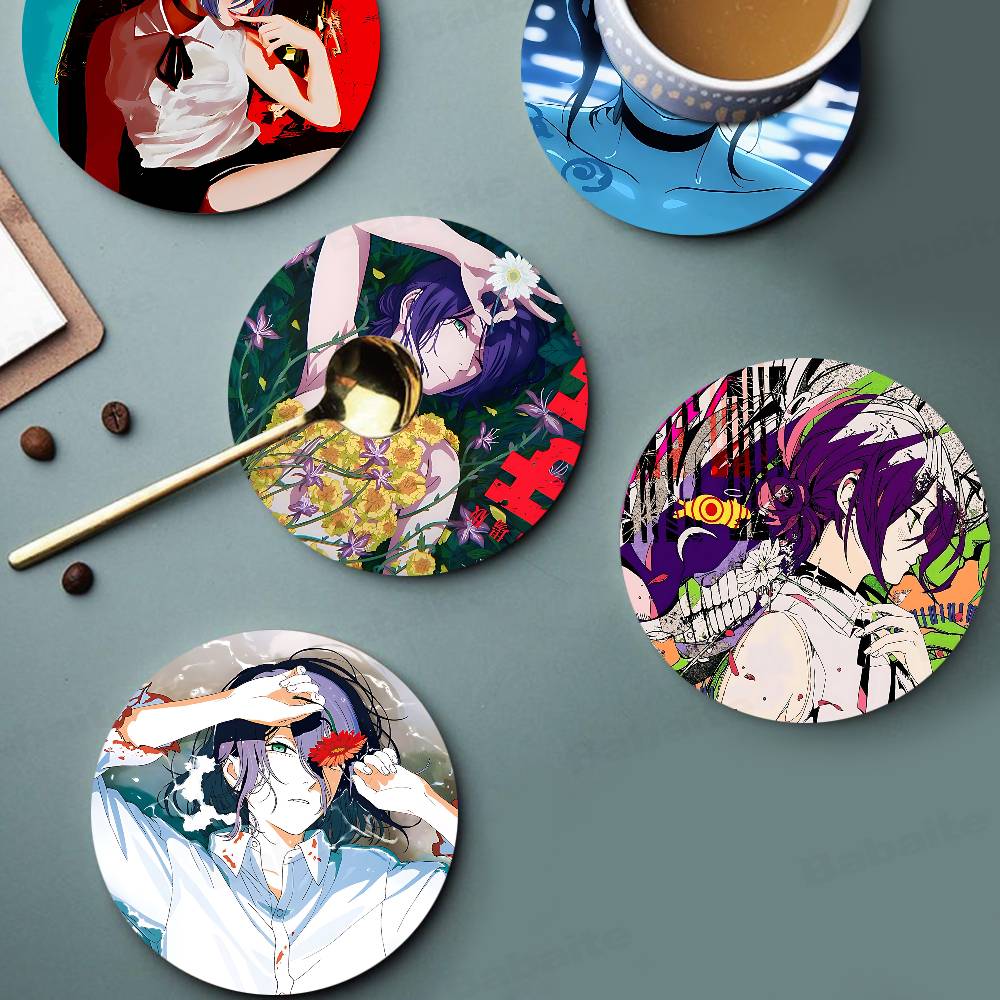 Coffee Tea Games - Zestaw podkładek pod kubki Chainsaw Man