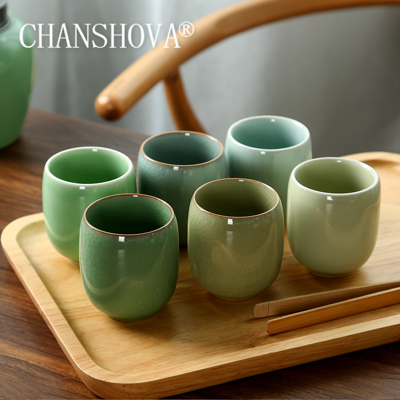 Coffee Tea Games - CHANSHOVA-Porcelanowy zestaw filiżanek do herbaty, tradycyjny