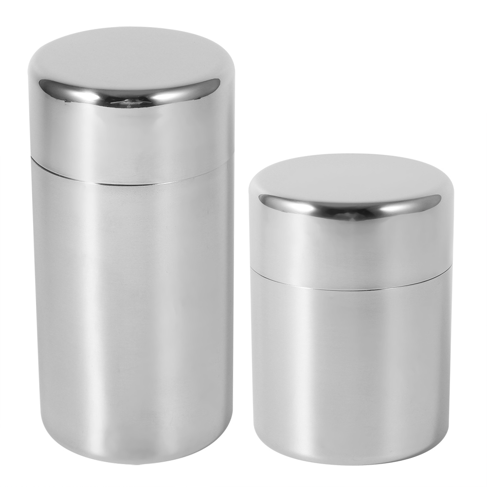Coffee Tea Sugar Container Set - Puszki liść herbaty ze stali nierdzewnej