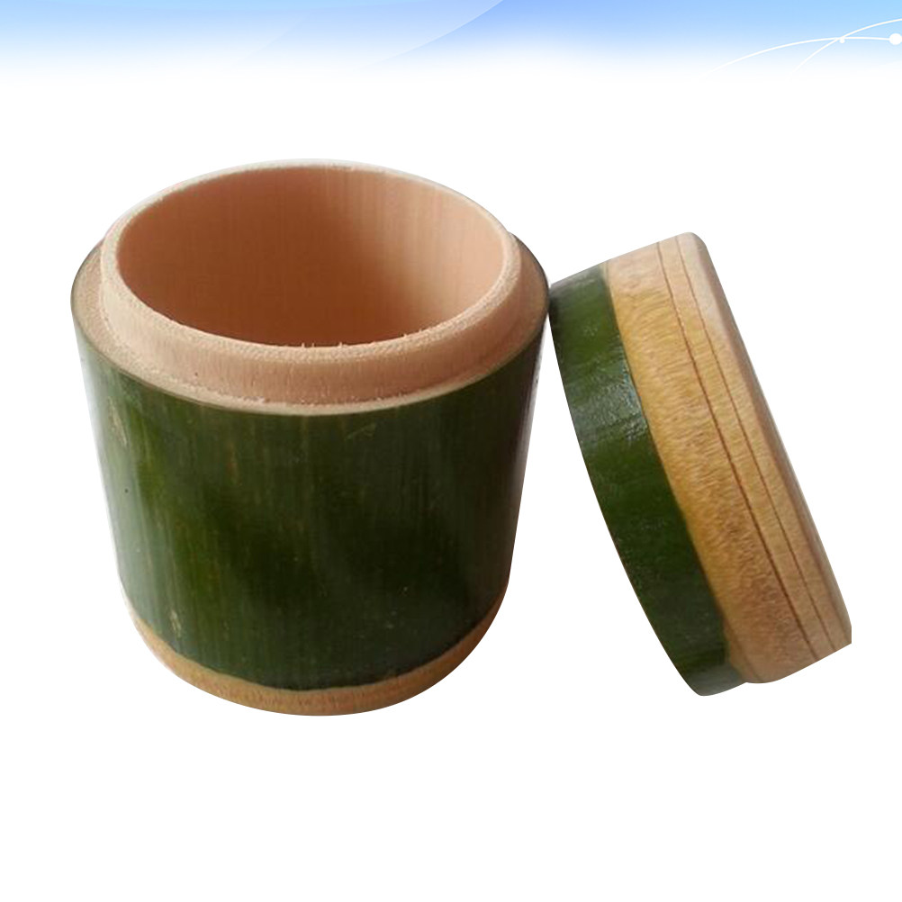 Coffee Tea Sugar Container Set - Bambusowy pojemnik do przechowywania żywności, idealny