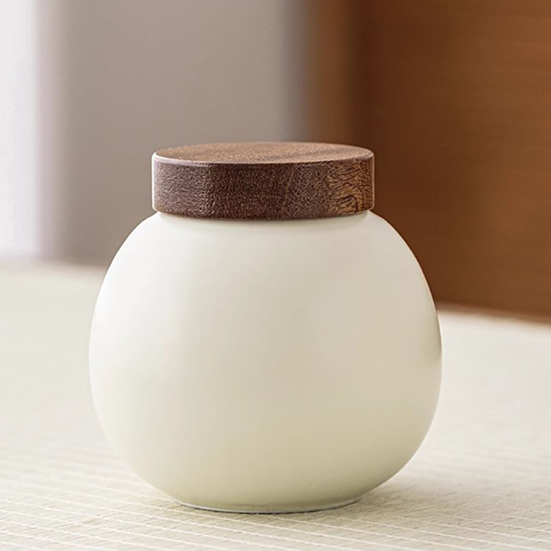 Coffee Tea Sugar Container Set - Europejskie białe ceramiczne pudełko do przechowywania