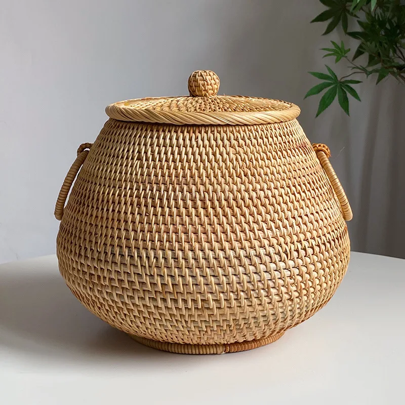 Vietnam Coffee Tea - Wietnamski, ręcznie wykonany, jesienny, okrągły stolik