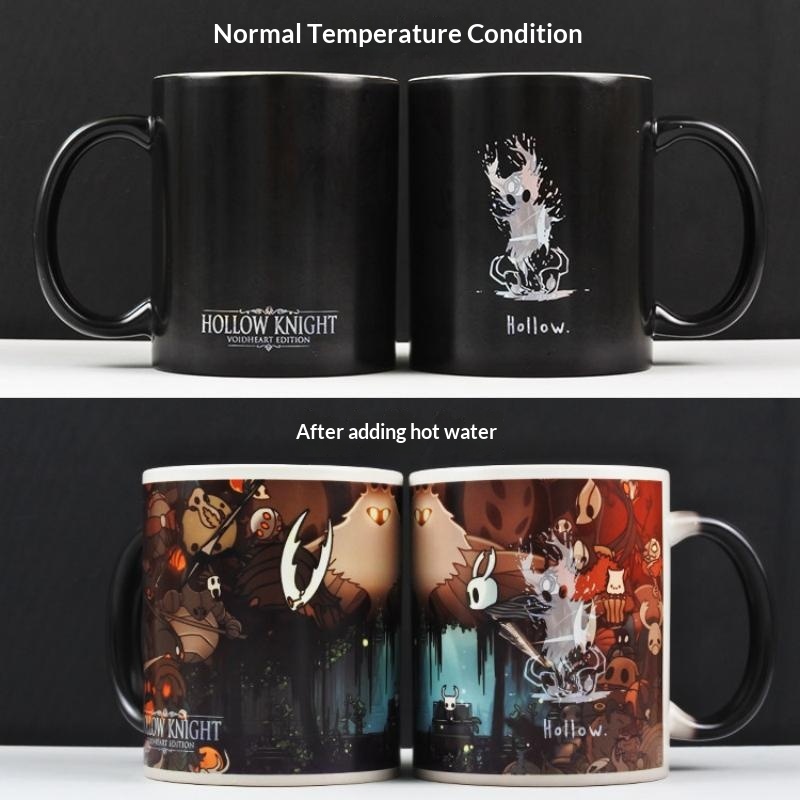 Coffee Y Tea - Kubek Hollow Knight zmieniający kolor pod