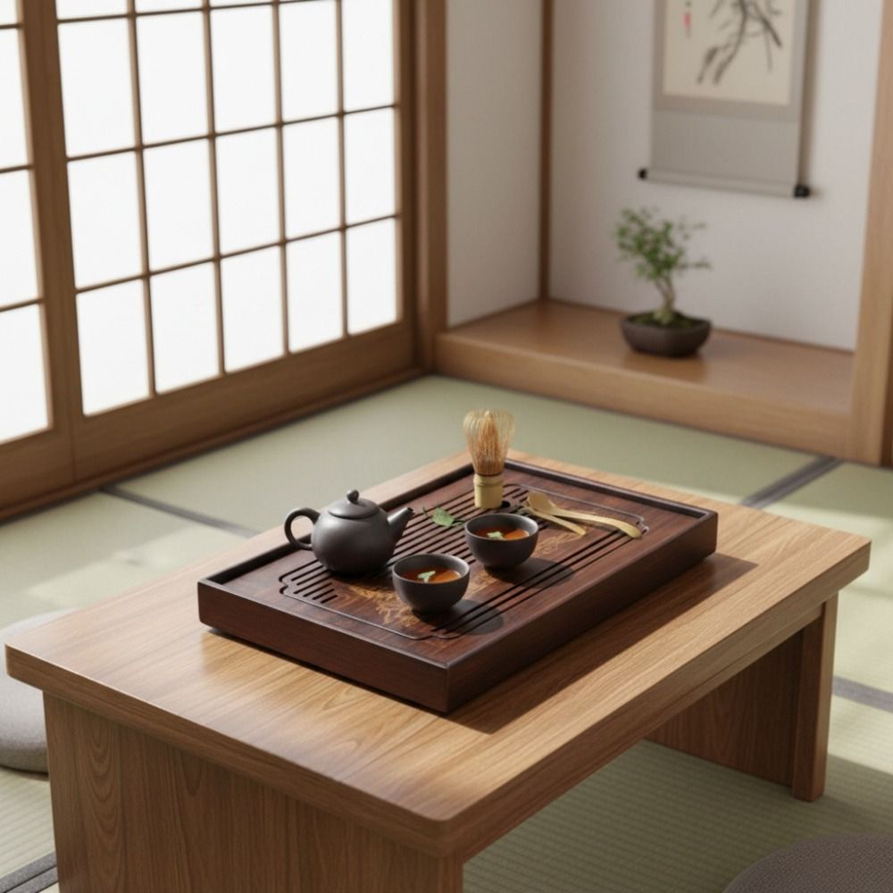 Bambusowa chińska taca do herb – Bamboo Tea Tray recenzja i cena
