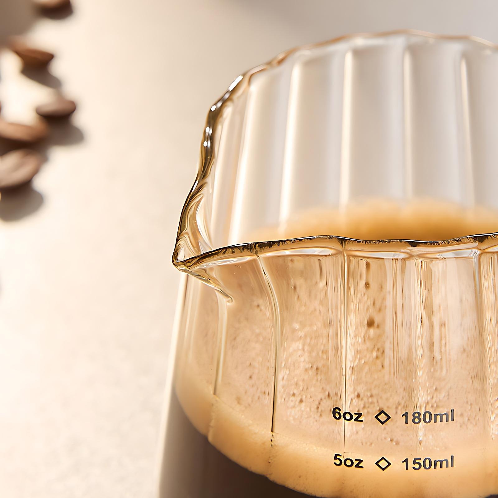 Szklane miarki OANKR 6 oz z wy – Coffee Tea Espresso recenzja i cena
