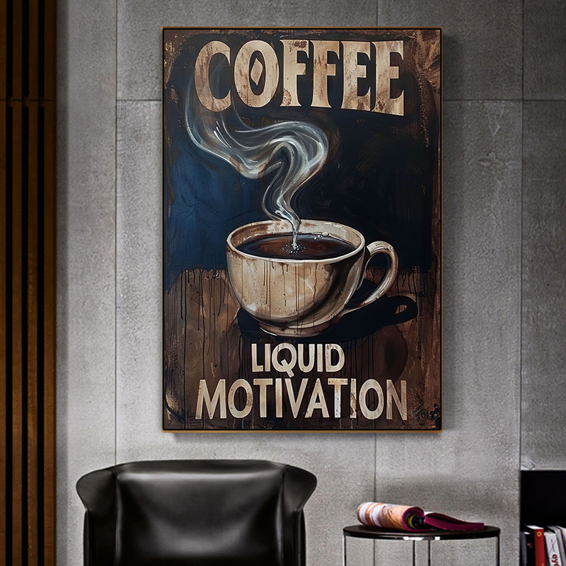 Vintage Drinks Posters Coffee  – Coffee And Tea Lyrics recenzja i cena