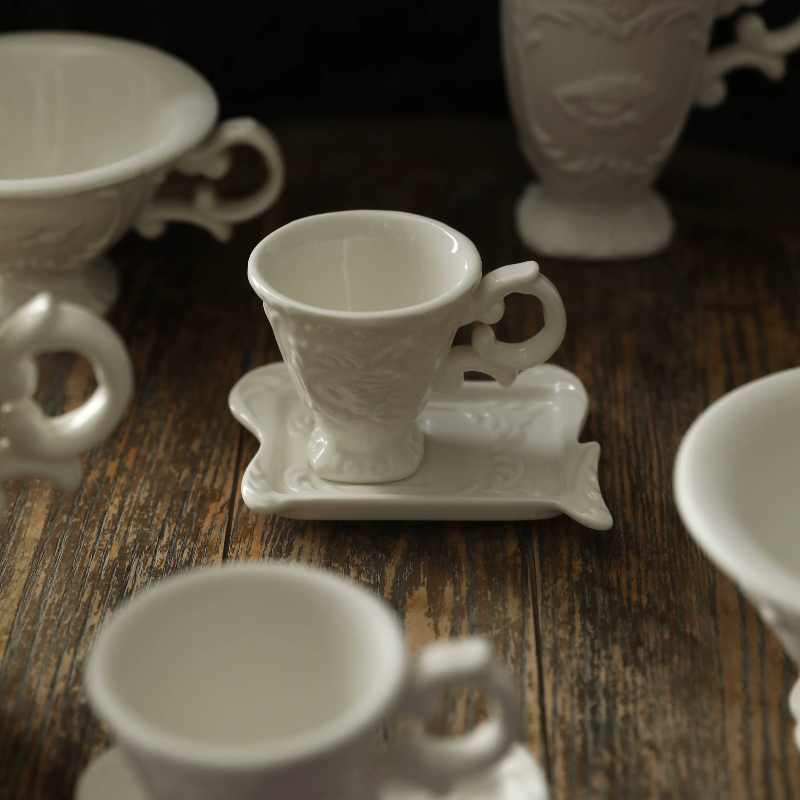 Francuski retro ceramiczny kub – Tea Coffee Utensils recenzja i cena