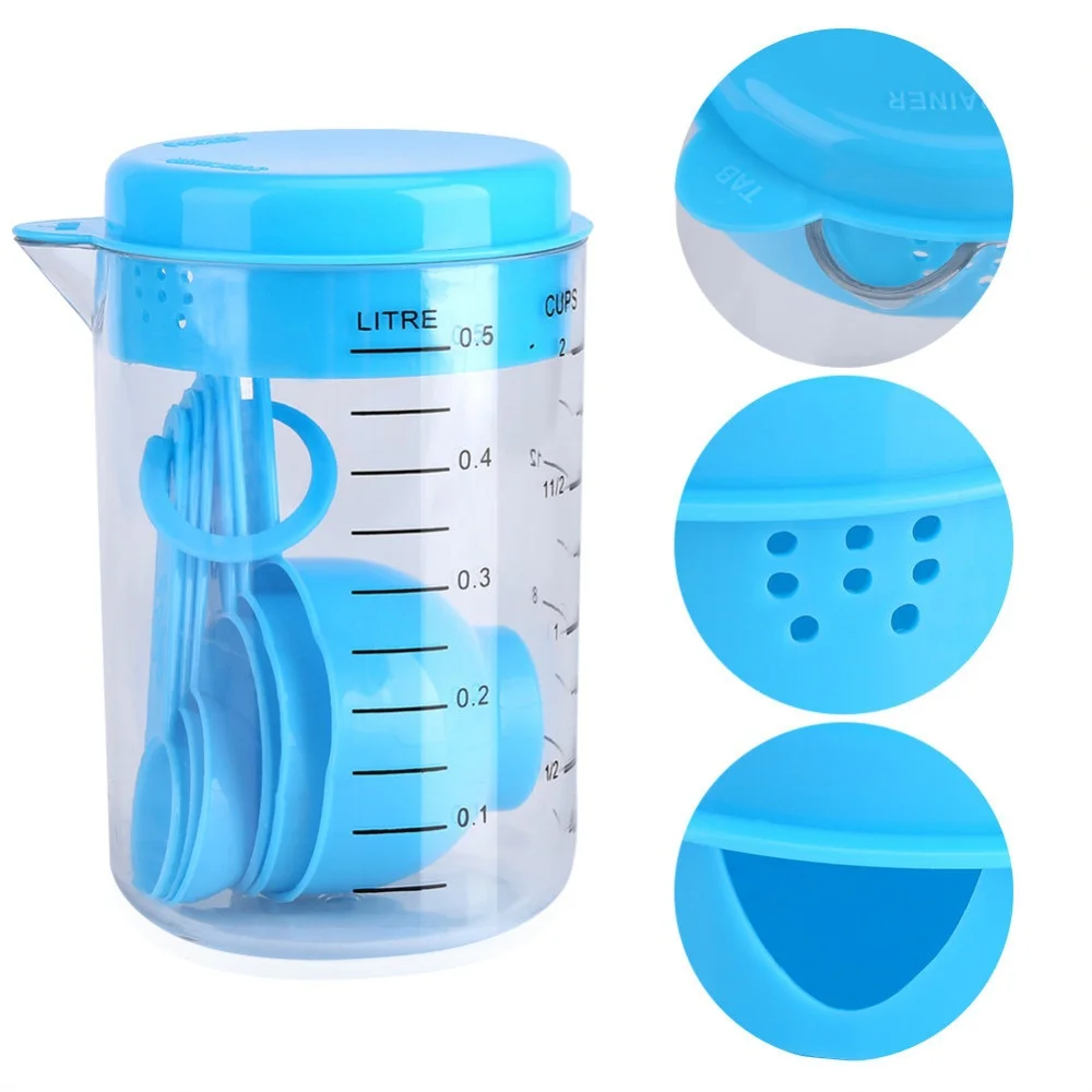 7 sztuk/zestaw plastikowe kubk – Tea Coffee Utensils recenzja i cena