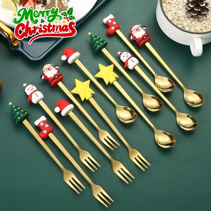 Zestaw świątecznych sztućców z – Tea Coffee Utensils recenzja i cena