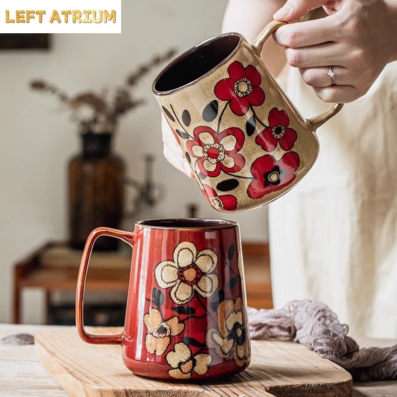 Ręcznie Malowany Ceramiczny Ku – Tea Coffee Utensils recenzja i cena