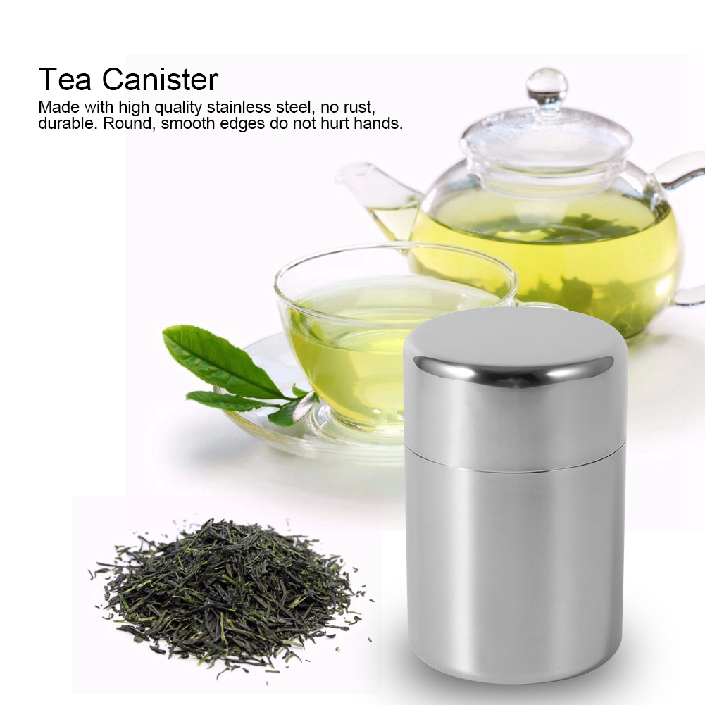 Puszki liść herbaty ze stali n – Coffee Tea Sugar Container Set recenzja i cena