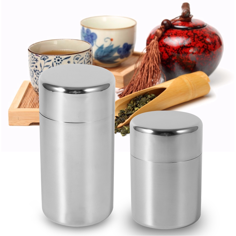 Puszki liść herbaty ze stali n – Coffee Tea Sugar Container Set recenzja i cena