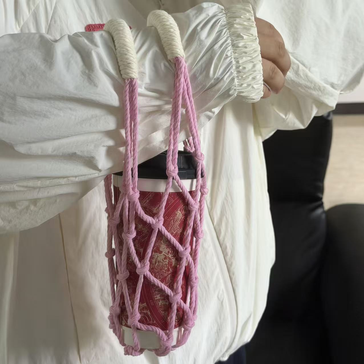 Ręcznie Robiona Makrama Torba  – Coffee Tea Knits recenzja i cena