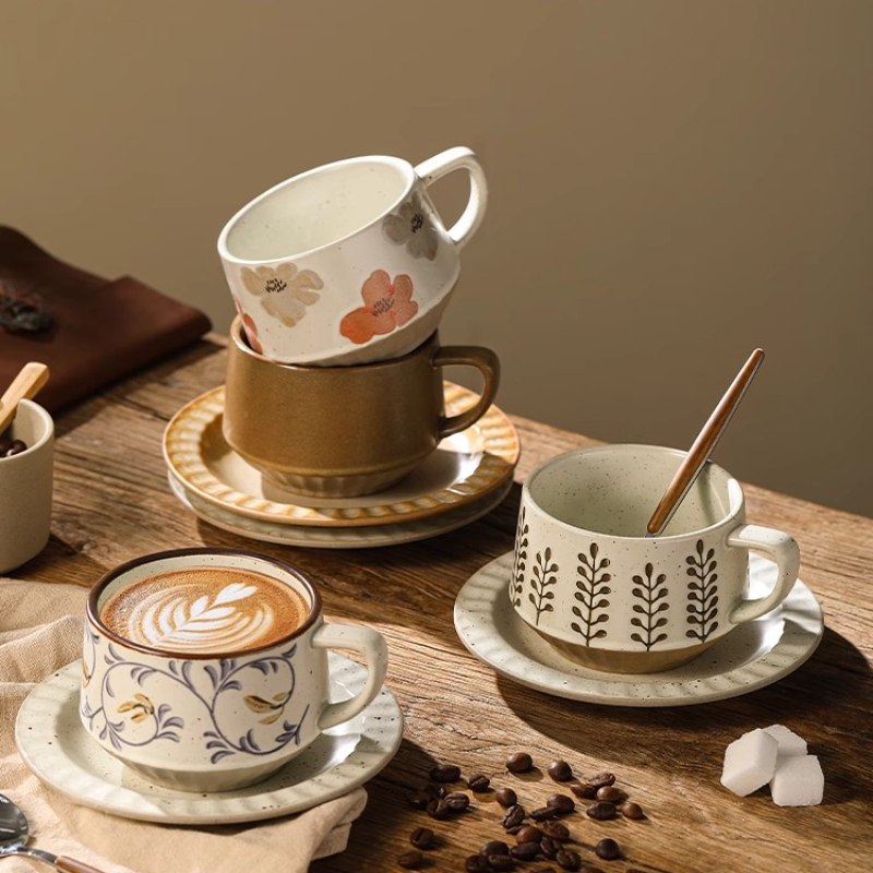 Retro Ceramiczny Kubek Gruba C – Coffee Tea Games recenzja i cena