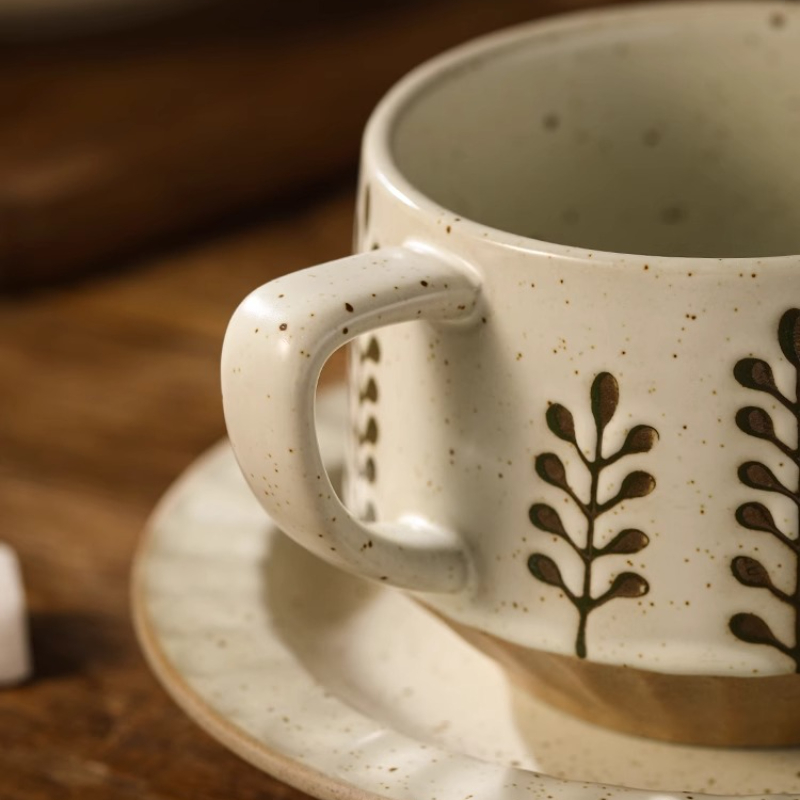 Retro Ceramiczny Kubek Gruba C – Coffee Tea Games recenzja i cena