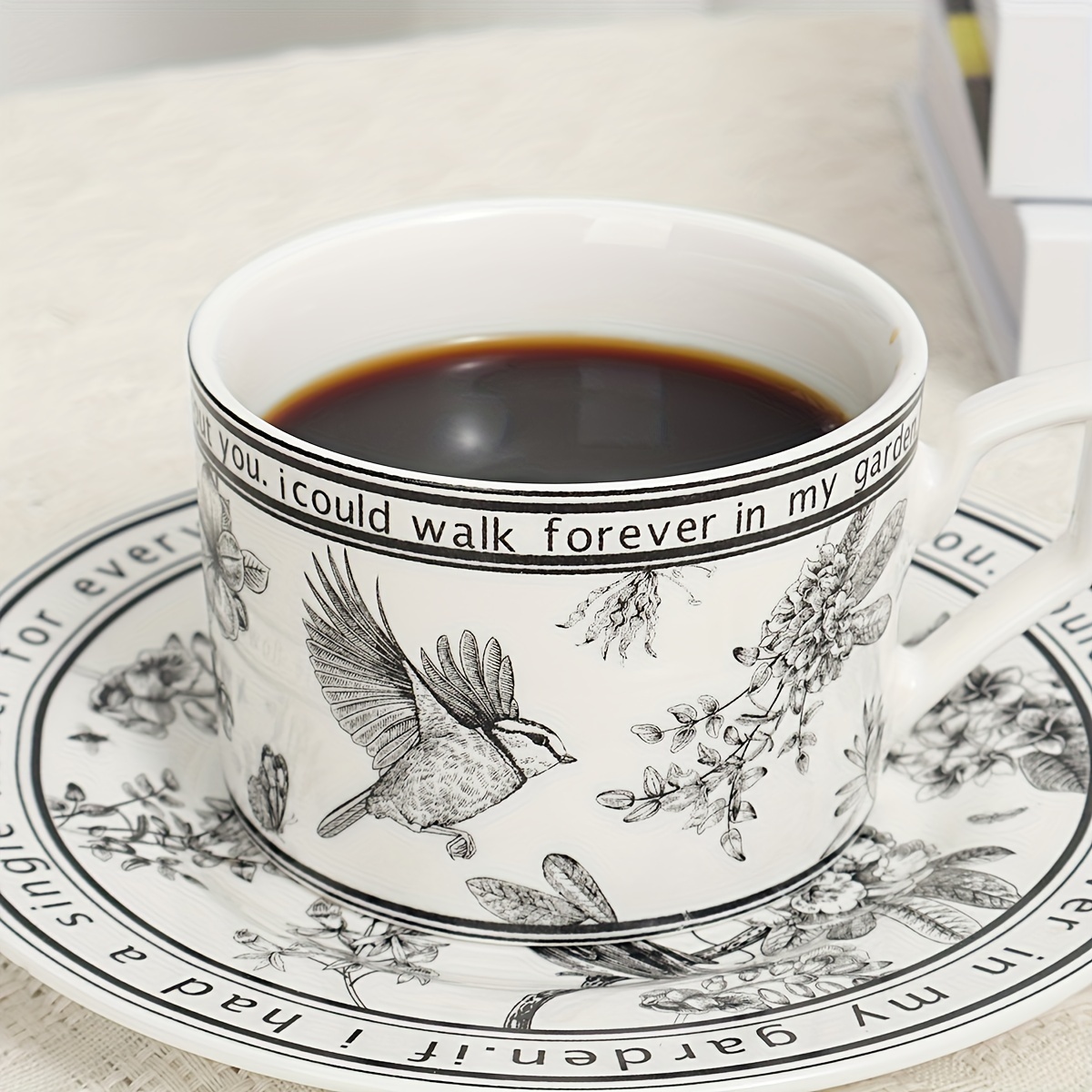 1 zestaw filiżanek i spodków d – Coffee Tea Espresso recenzja i cena