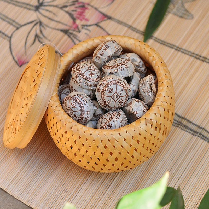 Bambusowy tkany mały kosz dwuw – Bamboo Tea Tray recenzja i cena