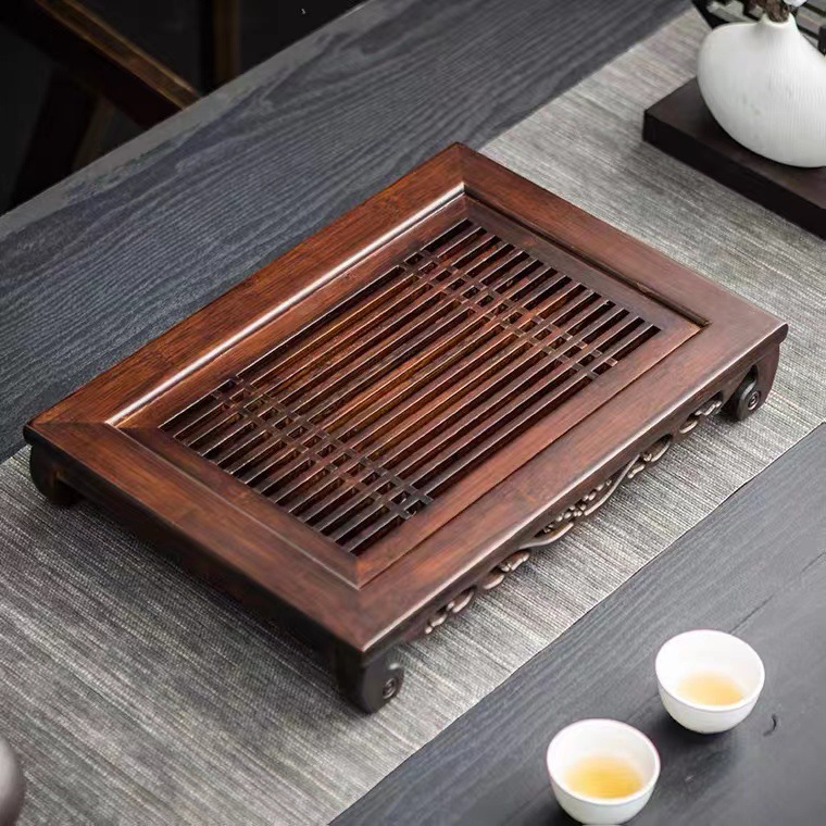 Drewniany zestaw do herbaty z  – Bamboo Tea Tray recenzja i cena