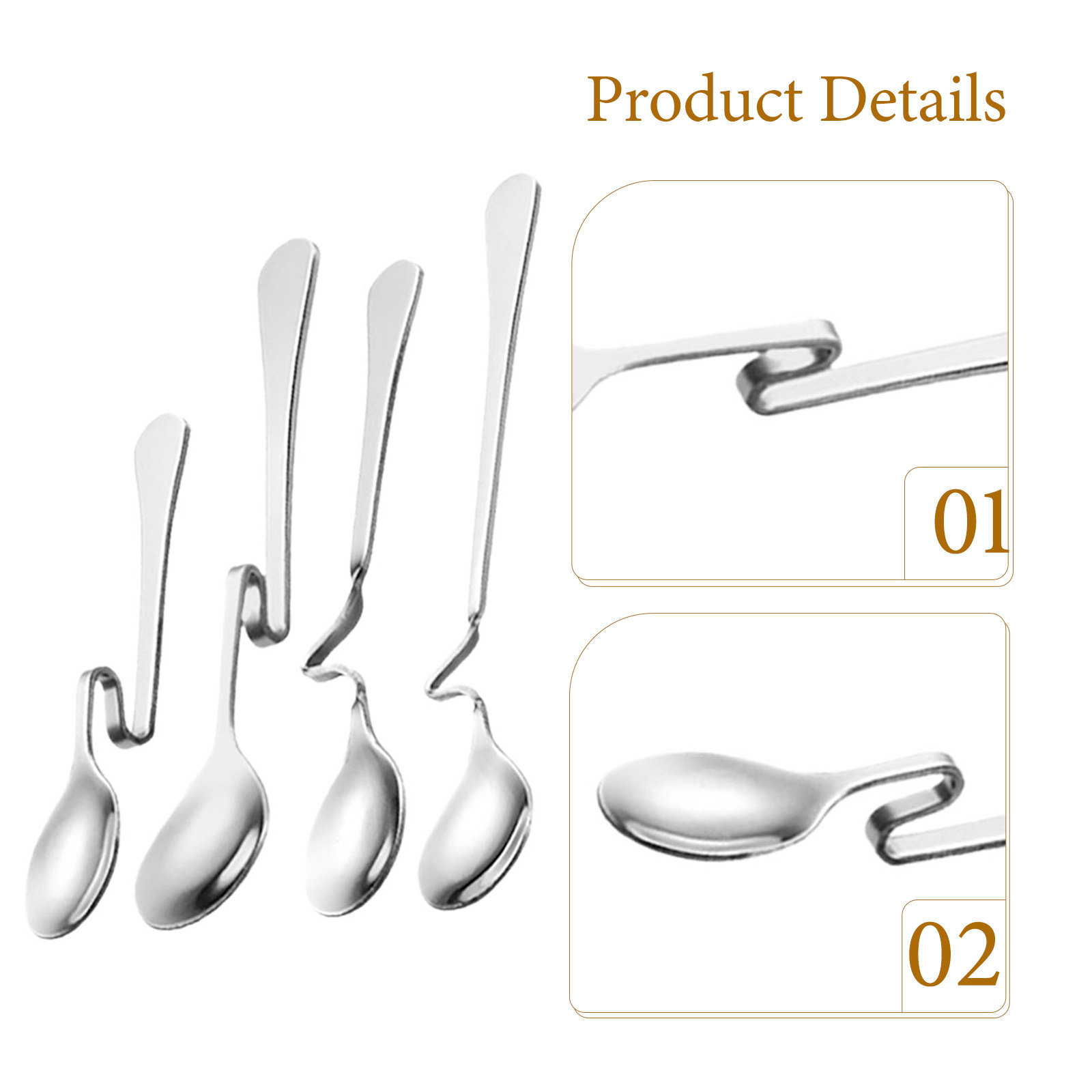 8 sztuk łyżek do mieszania kaw – Tea Coffee Utensils recenzja i cena