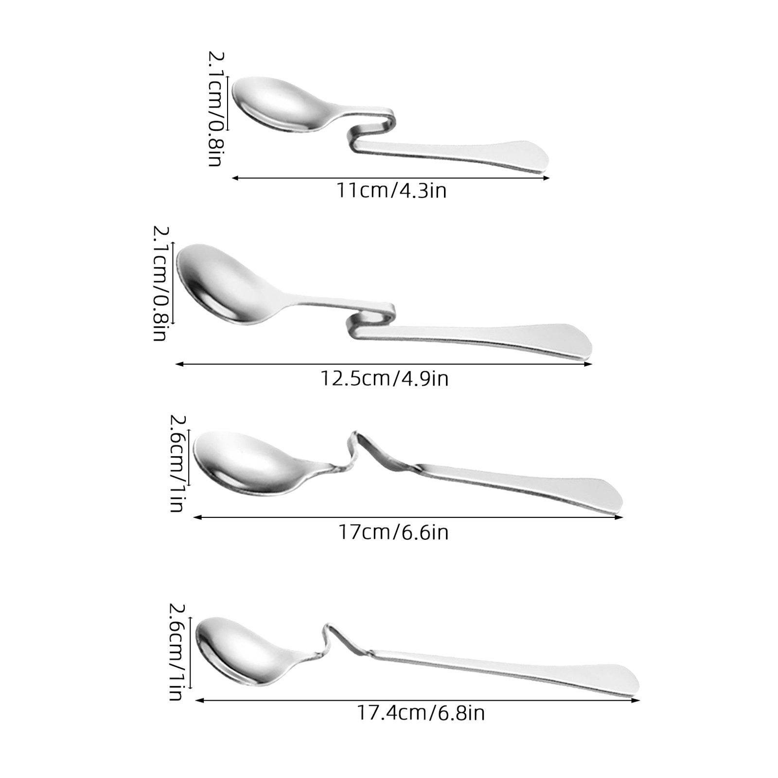 8 sztuk łyżek do mieszania kaw – Tea Coffee Utensils recenzja i cena