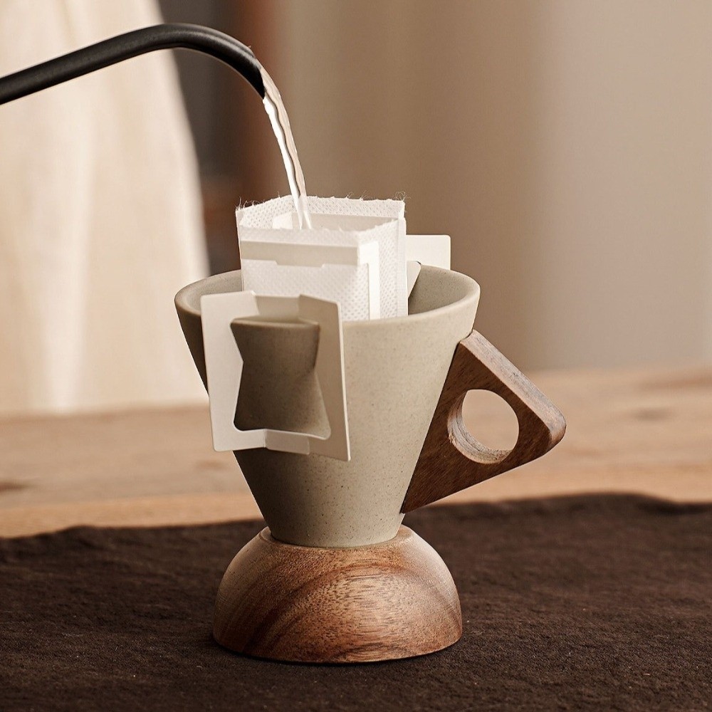 Gruboziarnisty ceramiczny trój – Coffee Tea Essentials recenzja i cena