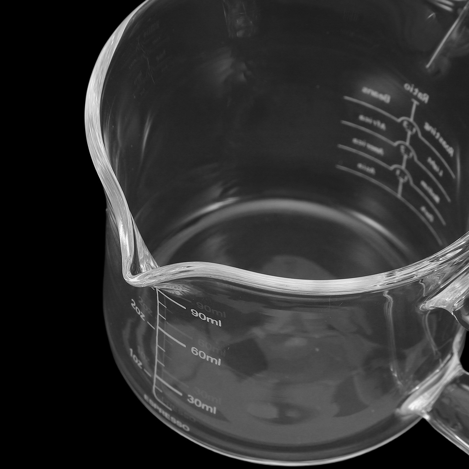 Szklany kubek do odmierzania z – Coffee Tea Espresso recenzja i cena